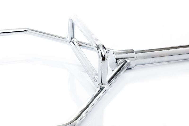 Muscle Power Olympische Hex Bar - Shrug Bar - Trap Bar - 160 cm