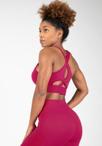 Gorilla Wear Hilton Seamless Sportbeha - Fuchsia