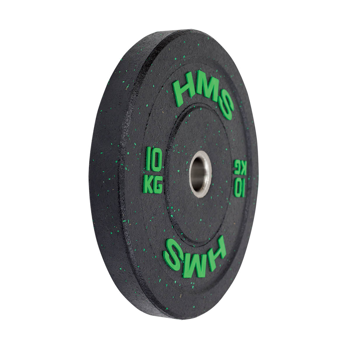 HMS Bumper Plate - Olympische Halterschijf - 10 kg - Groen