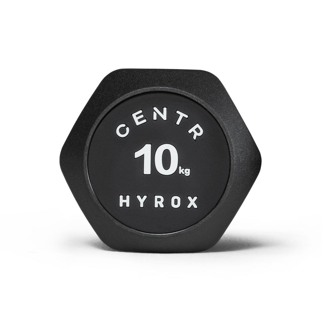 Centr x Hyrox Urethane Hexagon Dumbbell - 10 kg