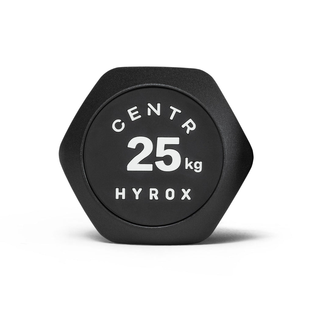 Centr x Hyrox Urethane Hexagon Dumbbell - 25 kg