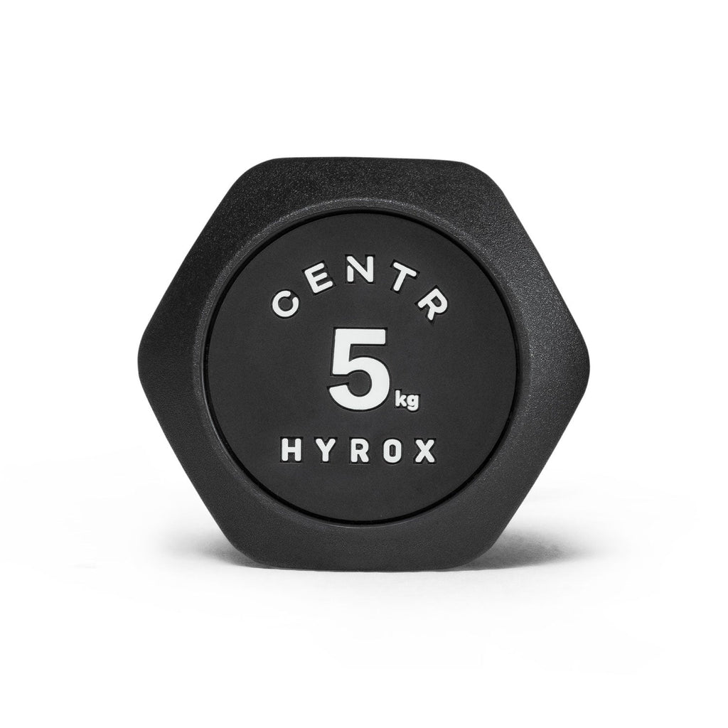 Centr x Hyrox Urethane Hexagon Dumbbell - 5 kg