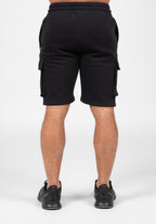 Gorilla Wear Hudson Cargo Sweat Shorts - Zwart