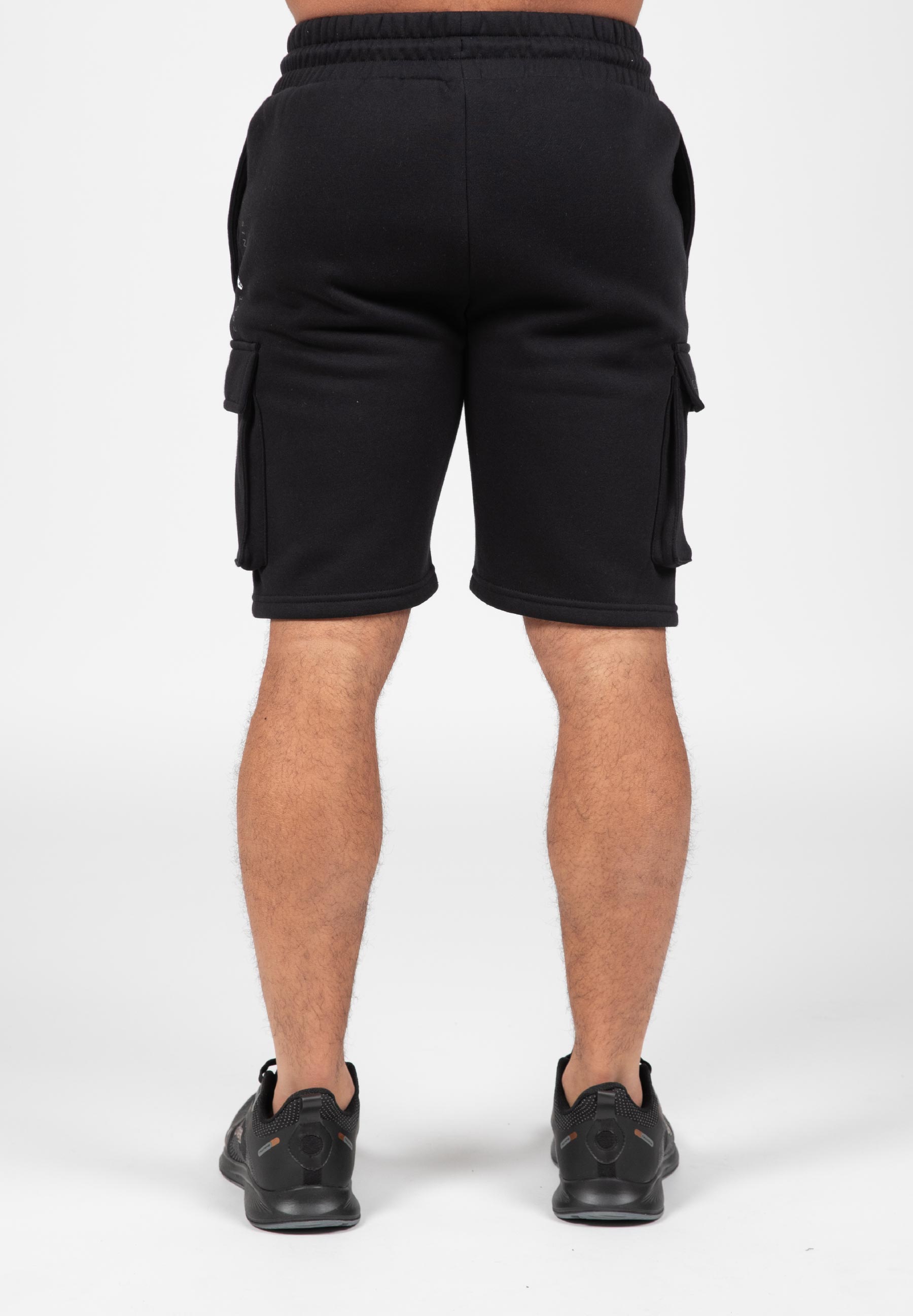 Gorilla Wear Hudson Cargo Sweat Shorts - Zwart
