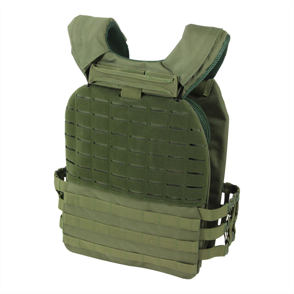 Lifemaxx Crossmaxx Tactical Vest - Gewichtsvest - Groen