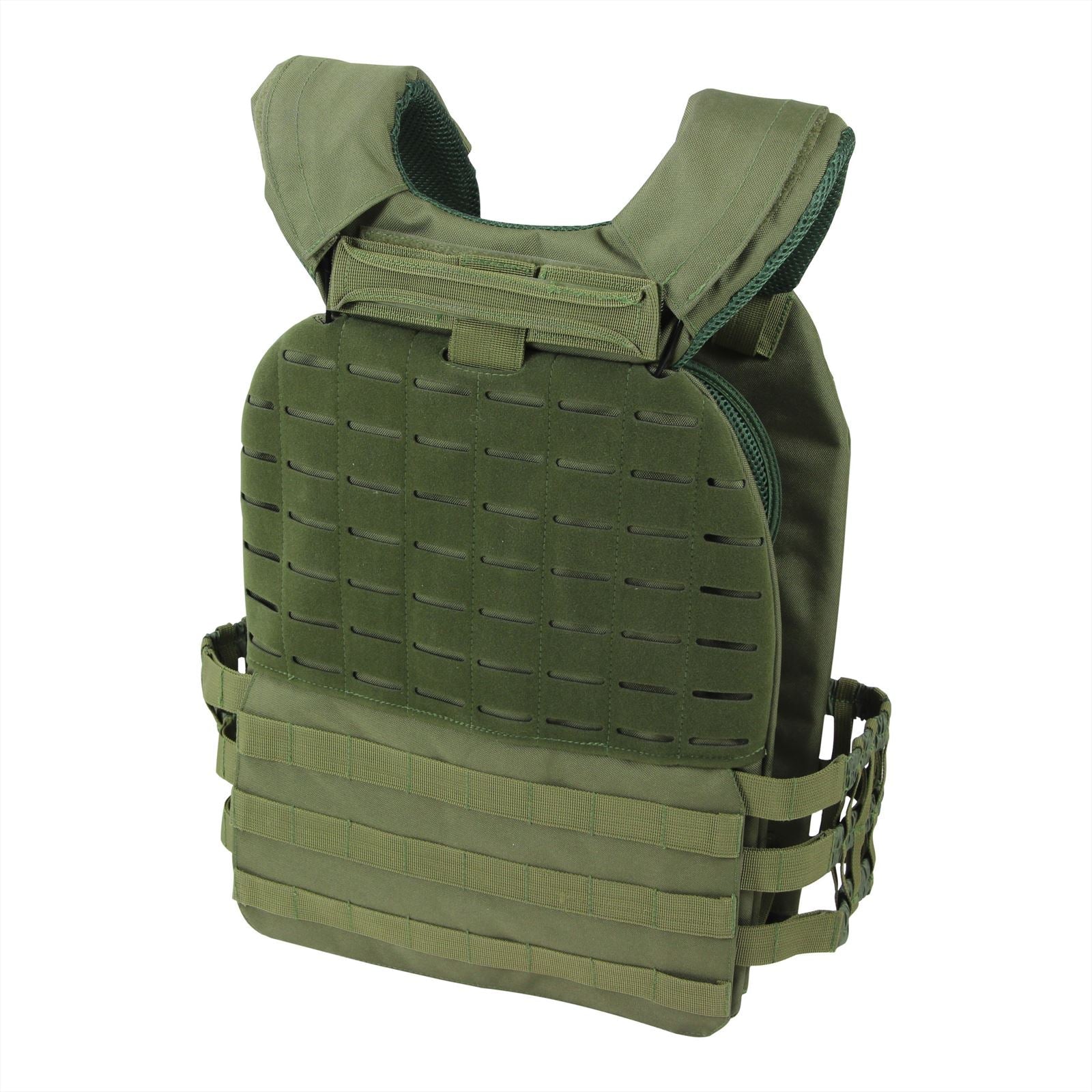 Lifemaxx Crossmaxx Tactical Vest - Gewichtsvest - Groen