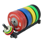 Lifemaxx Crossmaxx Bumper Plate Rack - Opbergrek voor Halterschijven