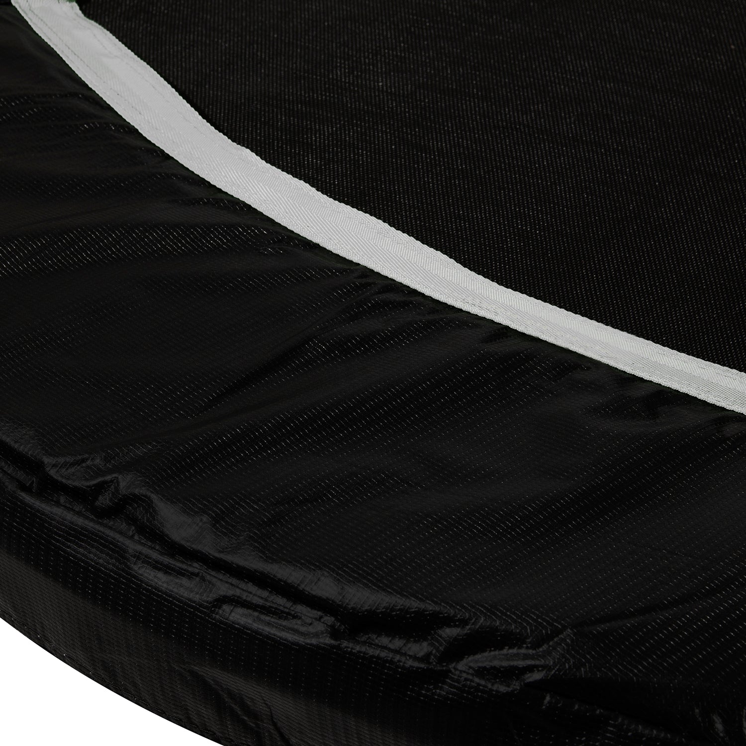 VirtuFit Trampoline Beschermrand - Zwart / Wit - 251 cm - 20 mm dik - Tweedekans