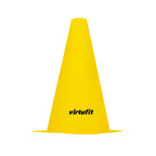 VirtuFit Pionnen Set - 23 cm - 12 Stuks - Geel