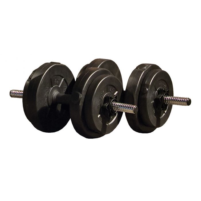 Iron Gym Verstelbare Dumbbell Set - 2 x 7,5 kg