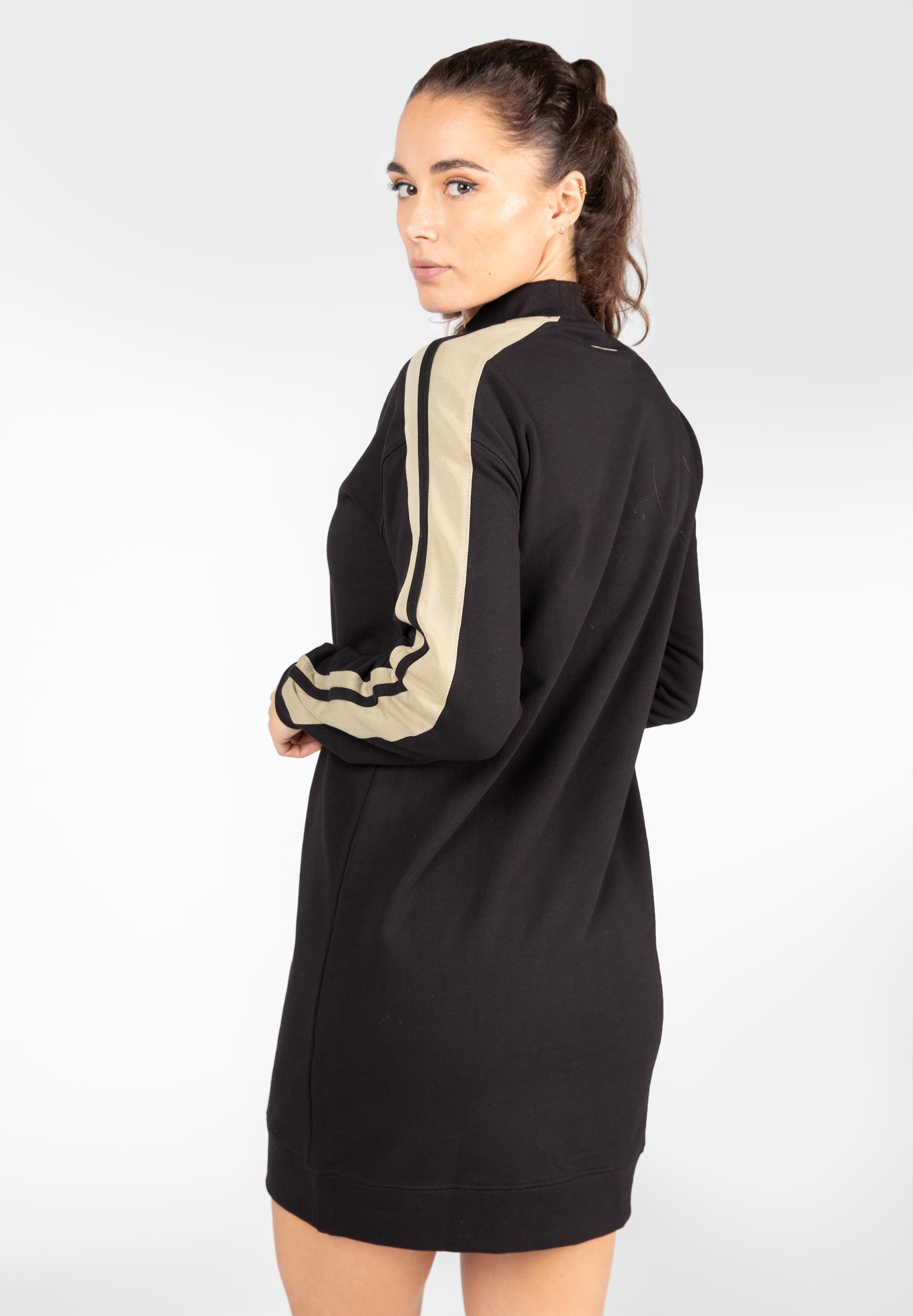 Gorilla Wear Isabella Sweatshirt Jurk - Zwart
