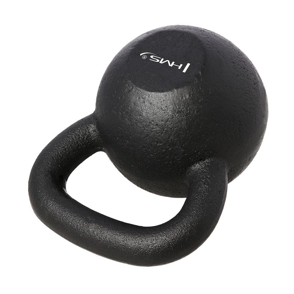 HMS Kettlebell - Gietijzer - 20 kg - Zwart