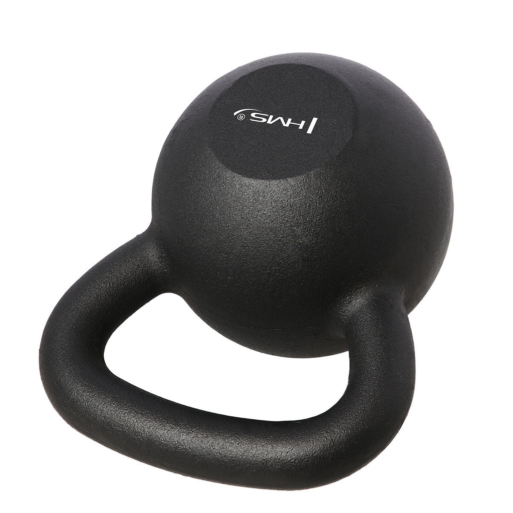 HMS Kettlebell - Gietijzer - 24 kg - Zwart