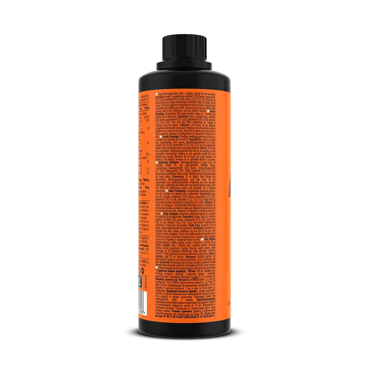 QNT L-Carnitine Liquid - 500 ml - Framboos