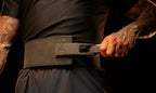 Reeva Lifting Belt van Nubik Leer - Zwarte RVS Gesp - 13 mm