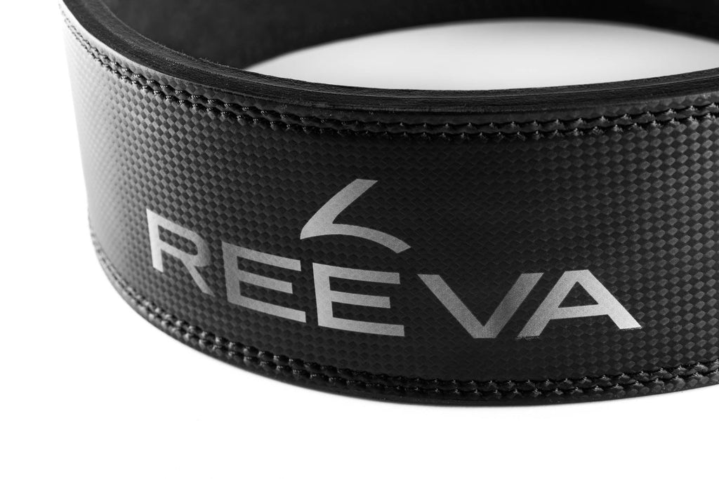 Reeva Halterriem Carbon Leer met Verstelbare Gesp V2