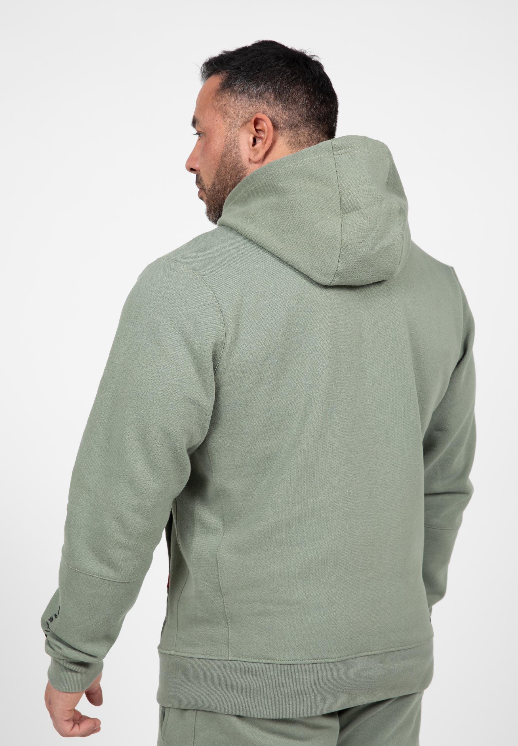 Gorilla Wear Leon Vest met Capuchon - Groen