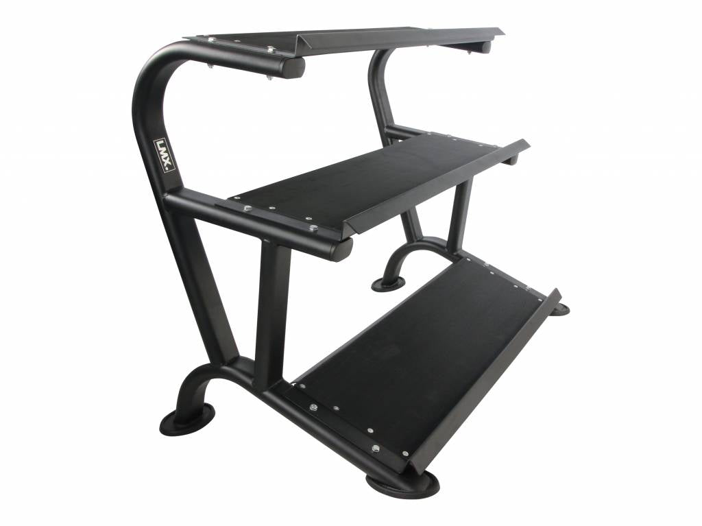 Lifemaxx Hexagon 3-laags Dumbbell Rek