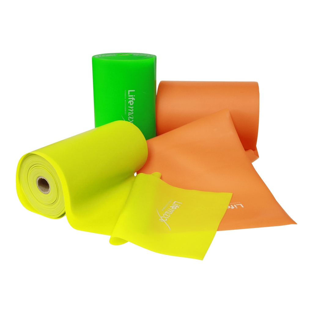 Lifemaxx Flex Band - Medium - 12 meter - Groen