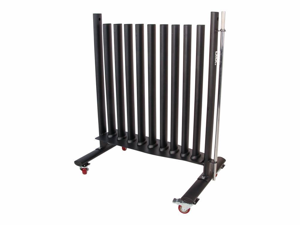 Lifemaxx LMX Vinyl Dumbbell Rack - Opbergrek - Zwart