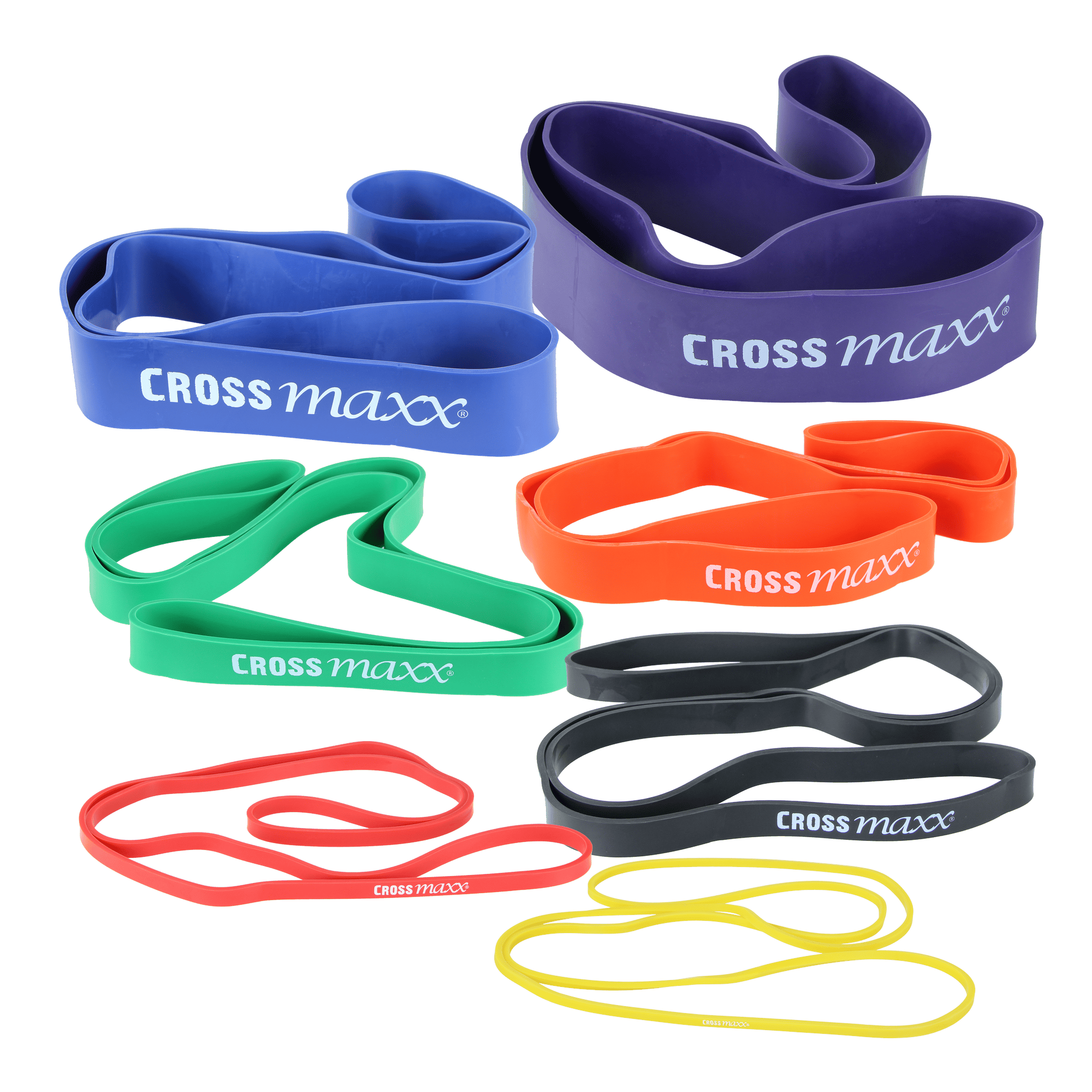 Lifemaxx Crossmaxx Resistance Band - Blauw - Sterk