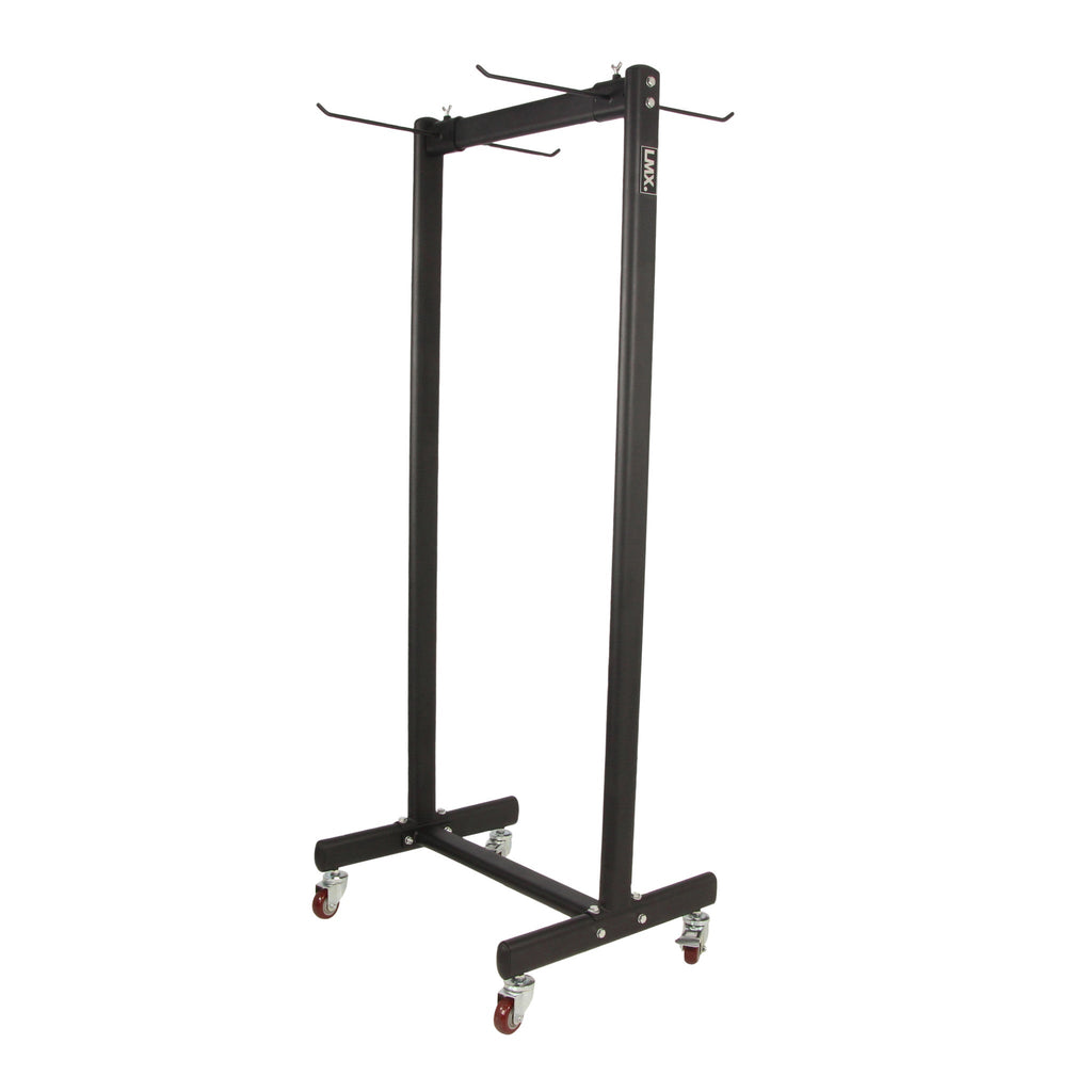 Lifemaxx LMX Aerobic Fitnessmat Opbergrek voor 30 matten - Zwart