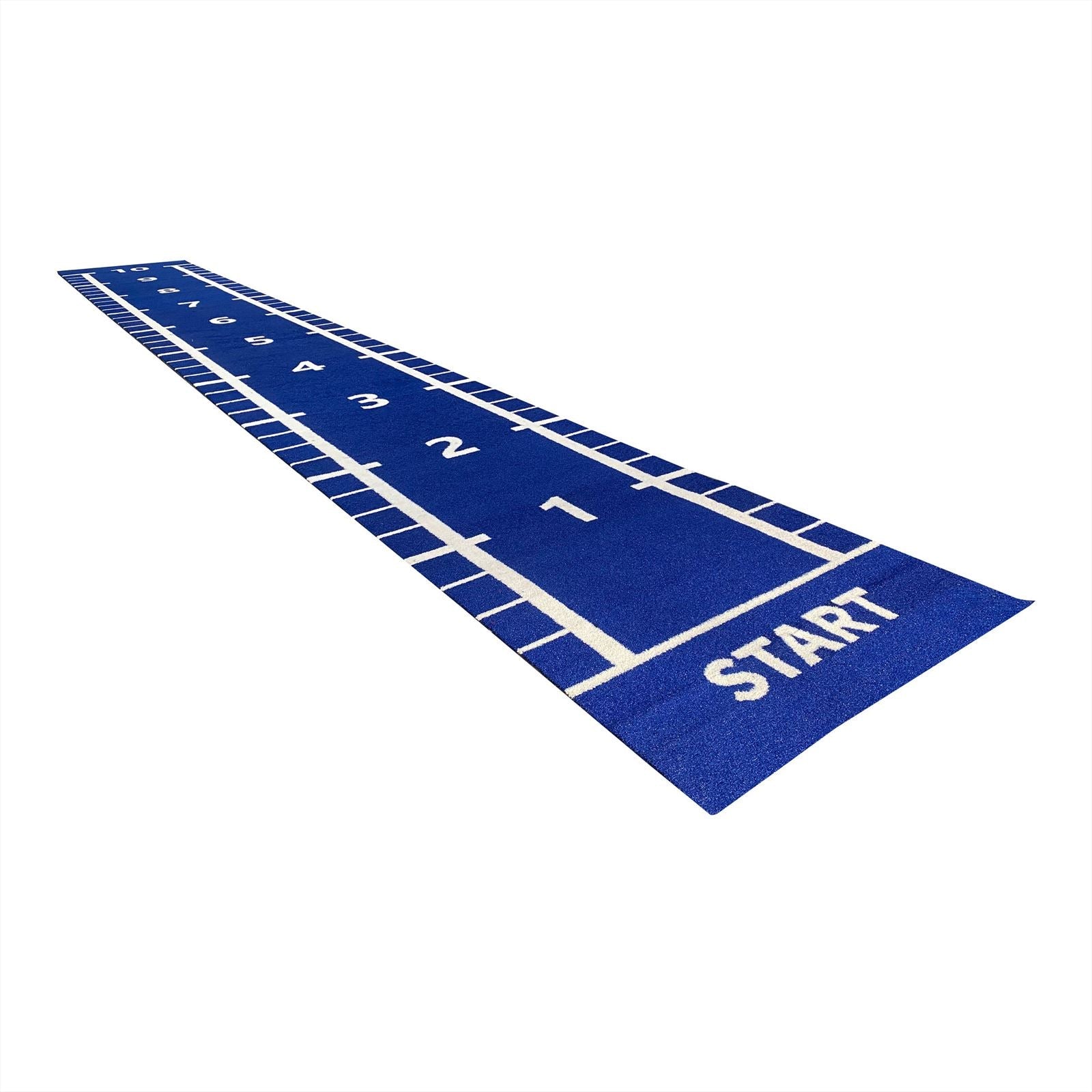 Lifemaxx Sprinttrack - Kunstgras - 1,5 x 11 m - Blauw