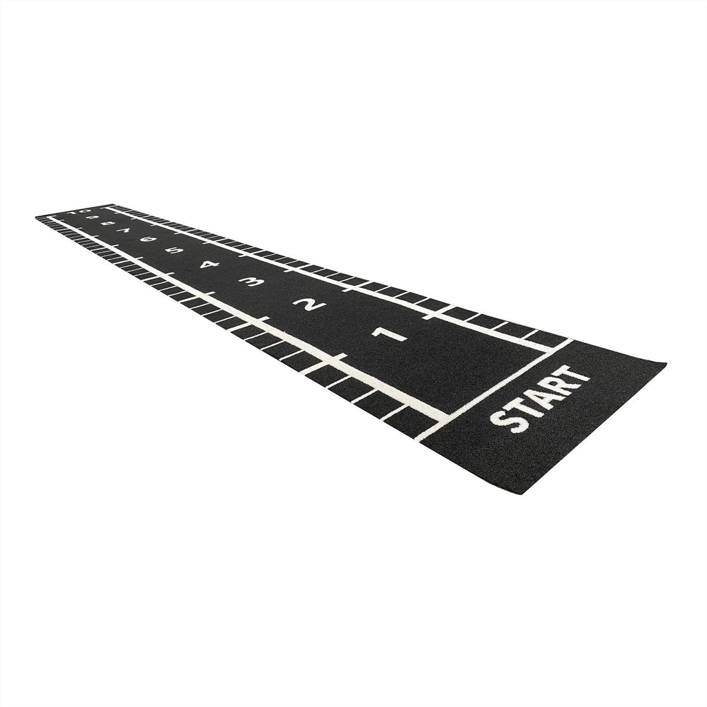 Lifemaxx Sprinttrack - Kunstgras - 1,5 x 11 m - Zwart
