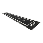 Lifemaxx Sprinttrack - Kunstgras - 1,5 x 11 m - Zwart