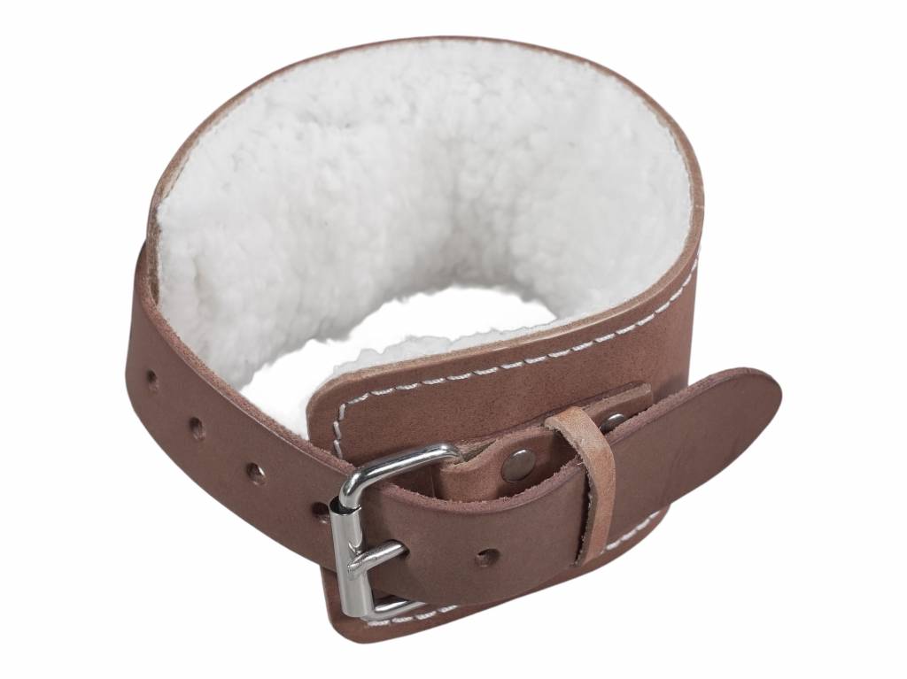 Lifemaxx Leather Ankle Strap - Enkel Strap