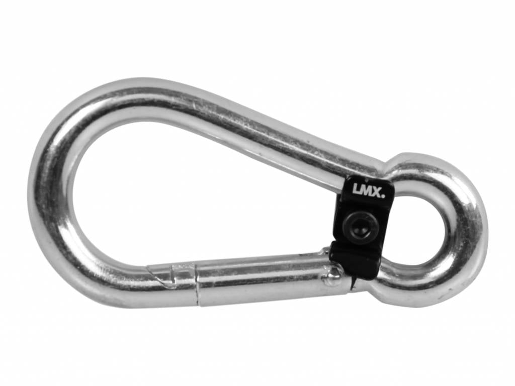 Lifemaxx LMX Karabijnhaken - Snaphook met slot - 10 Stuks