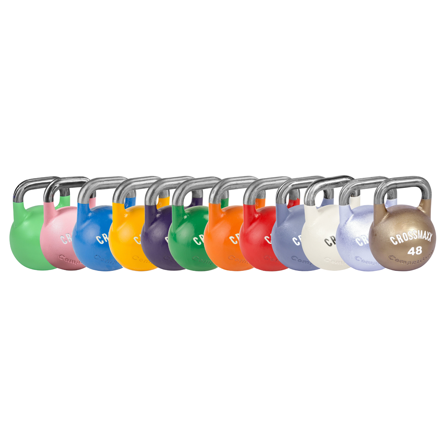 Lifemaxx Crossmaxx Competition Kettlebells - Wit- 40 kg