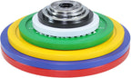 Lifemaxx Crossmaxx Gekalibreerde Halterschijven - 50 mm