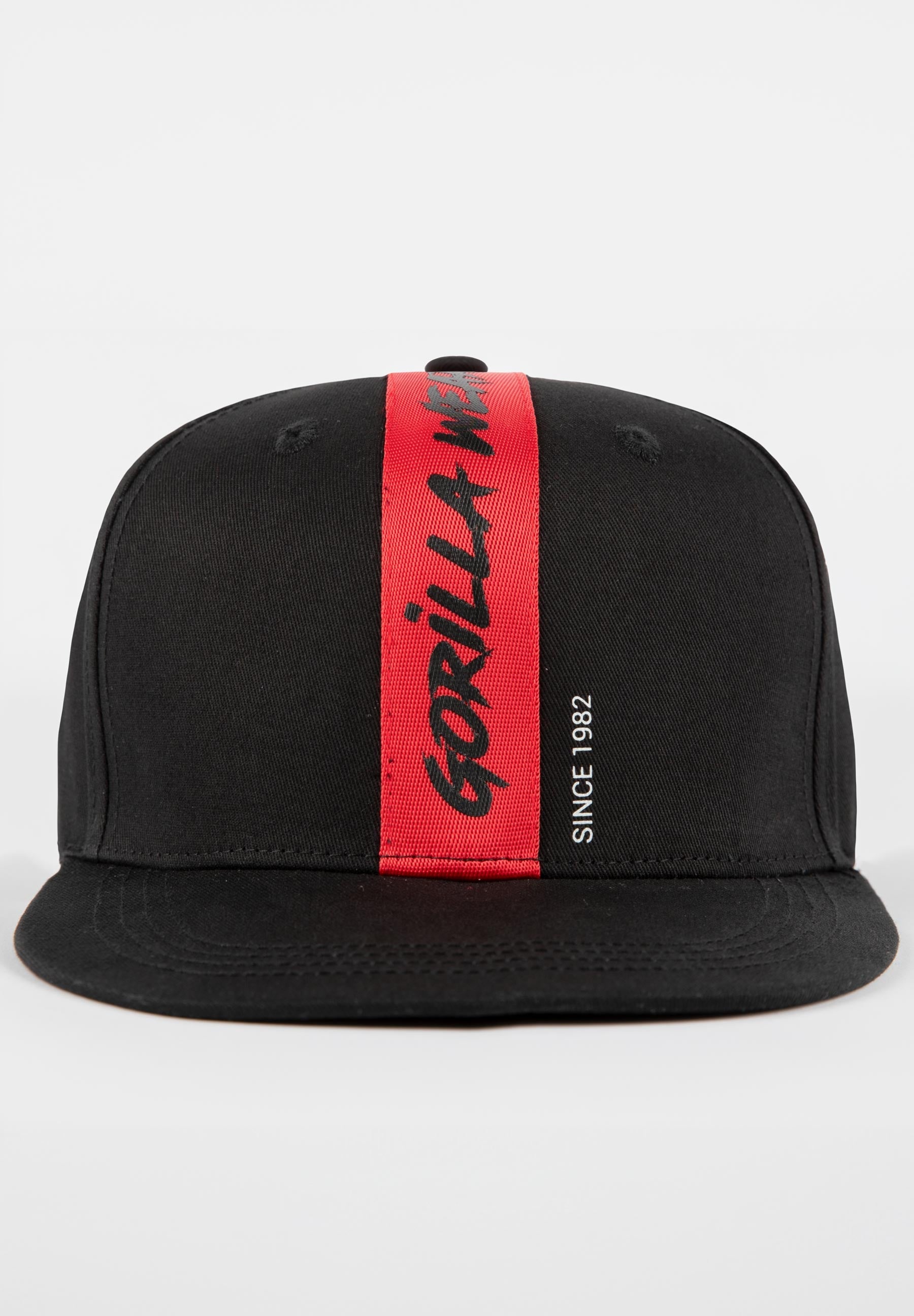 Gorilla Wear Malone Snapback Cap - Pet - Zwart