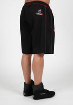 Gorilla Wear Marlow Mesh Shorts - Zwart/Rood