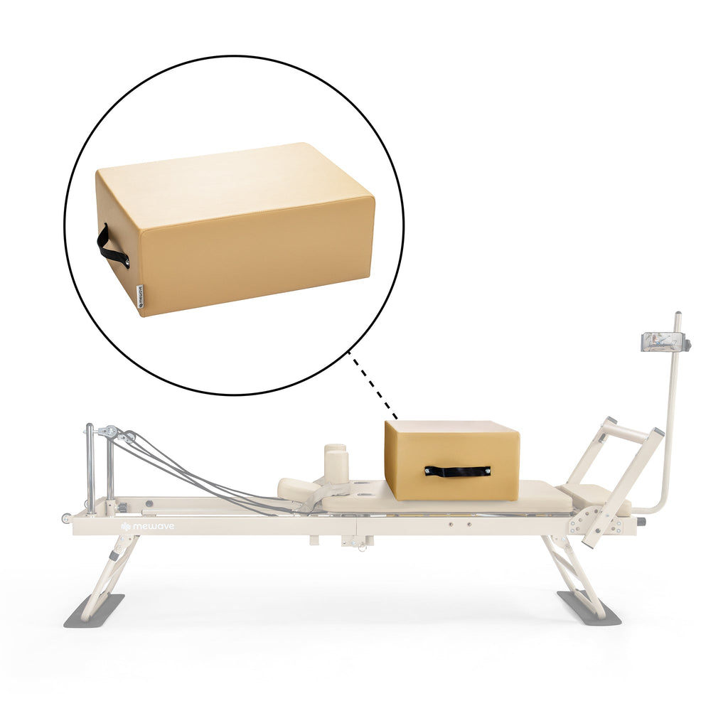 Mewave Pilates Box voor Reformer Pro - Beige