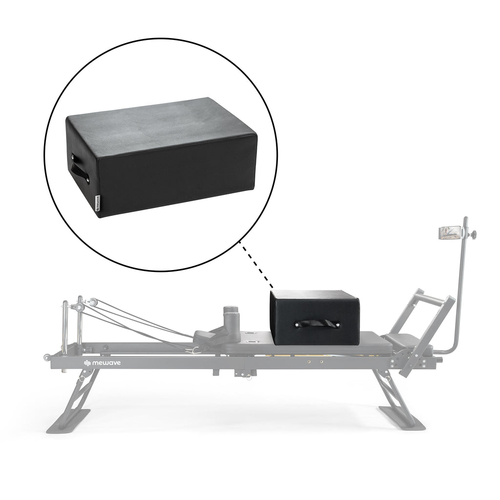 Mewave Pilates Box voor Reformer Pro - Zwart