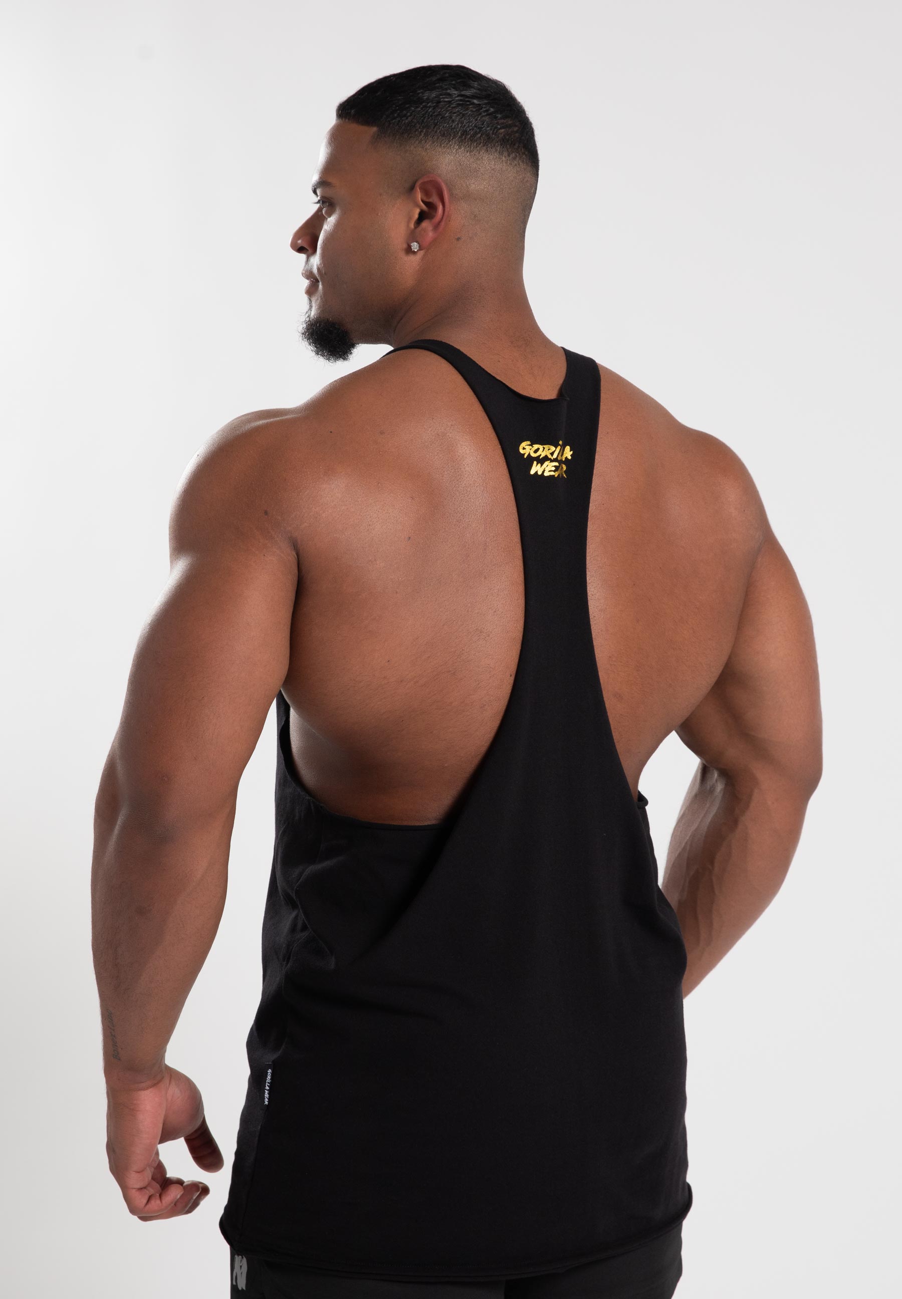 Gorilla Wear Melrose Stringer - Zwart/Goud