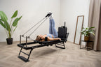 Mewave Pilates Reformer Pro Complete Set - Zwart