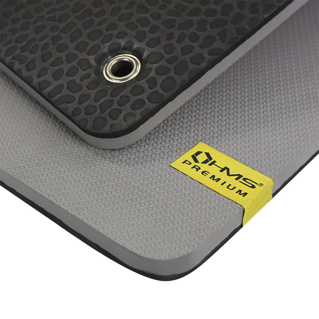 HMS Fitness Mat - Grijs/Zwart - 20 mm