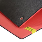 HMS Fitness Mat - Rood/Zwart - 15 mm