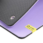 HMS Fitness Mat - Lila/Zwart - 15 mm