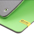 HMS Fitness Mat - Groen/Grijs - 15 mm