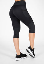 Gorilla Wear Monroe Cropped Legging - Zwart