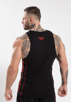 Gorilla Wear Monterey Tank Top - Zwart/Rood
