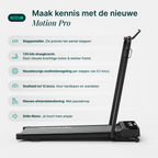 Dreaver Motion Pro Loopband - Inklapbaar - Voor Thuis