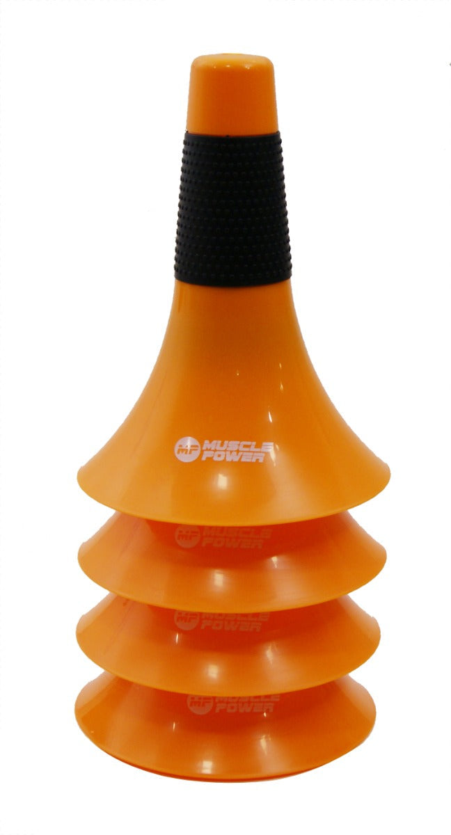 Muscle Power Speed Cones - Oranje - 4 stuks