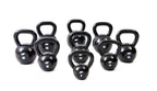 Muscle Power Gietijzeren Kettlebell - Zwart - 8 kg