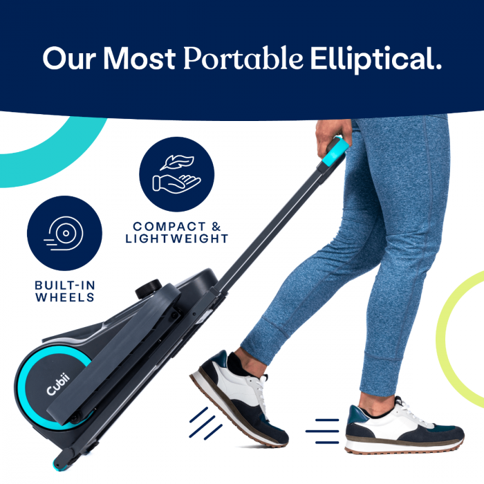 Cubii Go Stoelfiets - Blauw