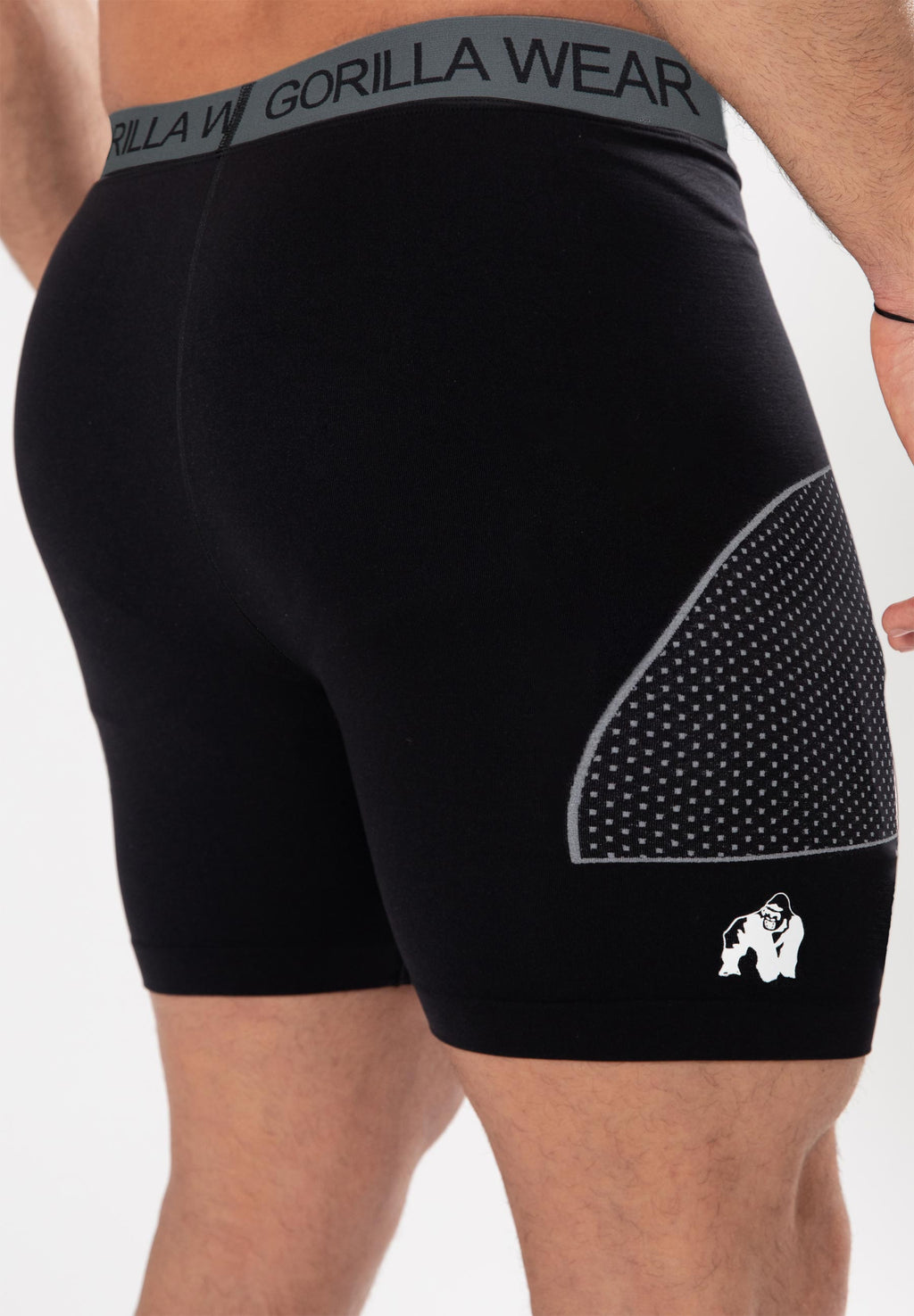 Gorilla Wear Norton Short Tights - Zwart
